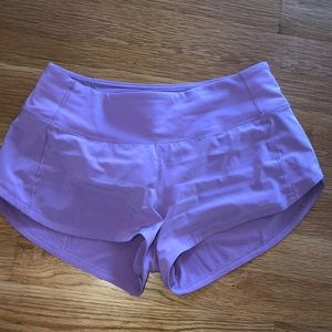 Lululemon speed up shorts
